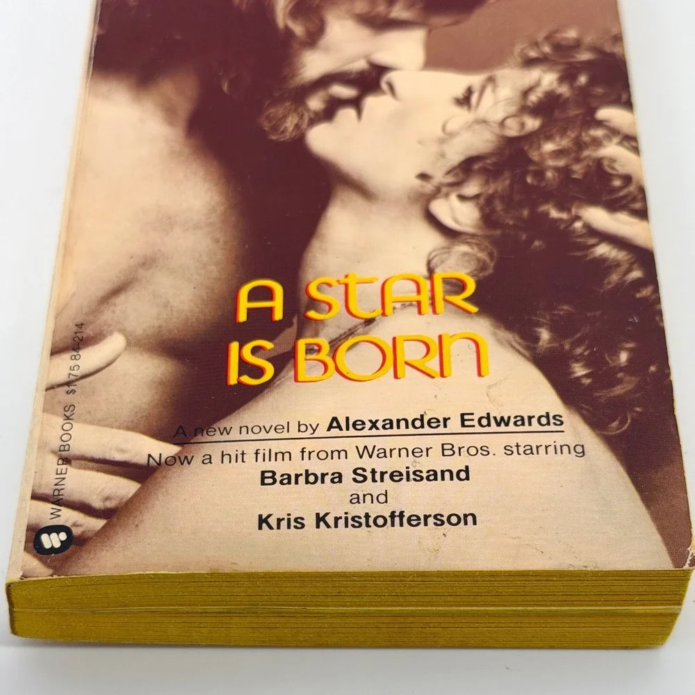 A Star Is Born Alexander Edwards Paperback 1976 Barbra Streisand First Printing